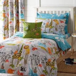 Dunelm My World Reversible Duvet Cover And Pillowcase Set -kids bedding Shop 1000109424 alt05