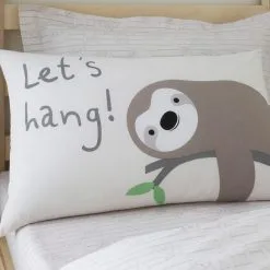 Dunelm Sloth Duvet Cover And Pillowcase Set -kids bedding Shop 1000151174 alt02