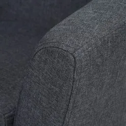 Dunelm Kid's Grey Linen Armchair And Footstool -kids bedding Shop 1000160153 alt04