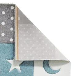 Dunelm Blue Moons And Stars Dot Rug -kids bedding Shop 1000161031 alt02