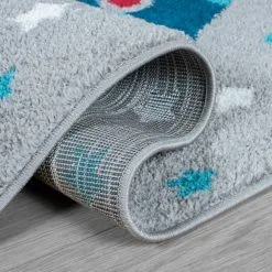 Dunelm Space Rocket Rug -kids bedding Shop 1000161285 alt02