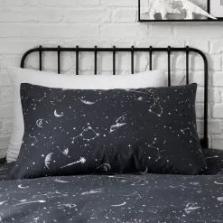 Dunelm Black Space Dinosaur Single Duvet Cover And Pillowcase Set 10 Dunelm Black Space Dinosaur Single Duvet Cover And Pillowcase Set -kids bedding Shop 1000167402 alt02