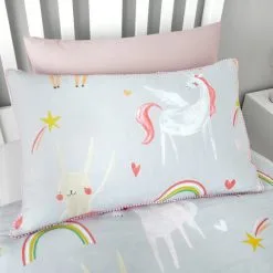 Dunelm Party Animals Grey Duvet Cover And Pillowcase Set -kids bedding Shop 1000167410 alt03