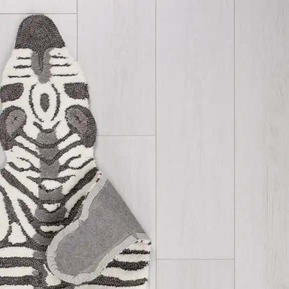 Dunelm Exclusive Zoe The Zebra 90cm X 150cm Rug 6 Dunelm Exclusive Zoe The Zebra 90cm X 150cm Rug - Image 4