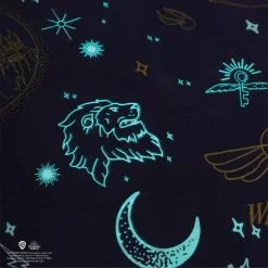 Harry Potter Hogwarts Glow In The Dark Duvet Cover And Pillowcase Set -kids bedding Shop 1000182131 alt05