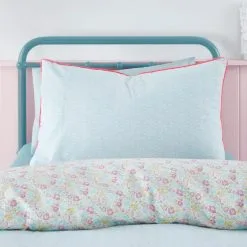 Dunelm Petit Fleur Pink 100% Cotton Duvet Cover And Pillowcase Set -kids bedding Shop 1000182137 alt03