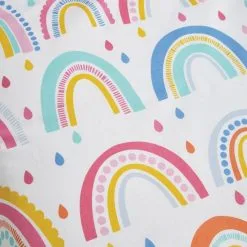 Elements Rainbow Geometric Pack Of 2 100% Cotton Fitted Sheets -kids bedding Shop 1000182165 alt02