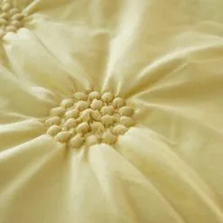 Dunelm Ruched Spot Yellow Duvet Cover And Pillowcase Set -kids bedding Shop 1000186776 alt02