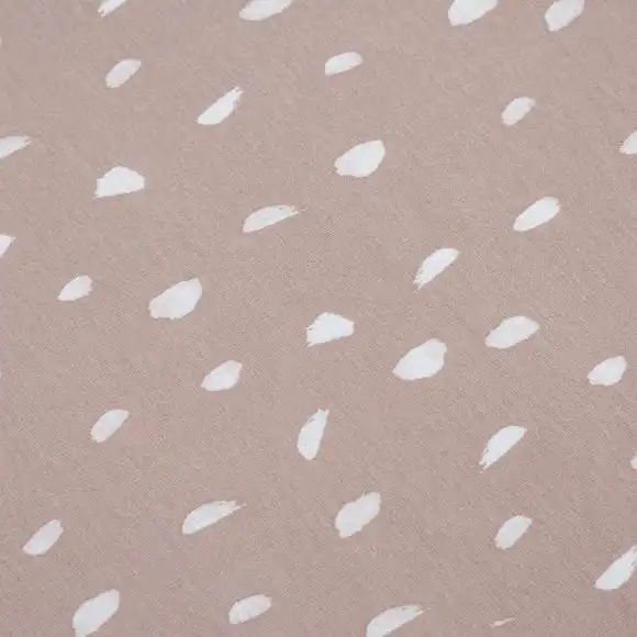 Dunelm Pink Spotted 100% Jersey Cotton Reversible Cot Bed / Toddler Duvet Cover And Pillowcase Set 7 Dunelm Pink Spotted 100% Jersey Cotton Reversible Cot Bed / Toddler Duvet Cover And Pillowcase Set - Image 5