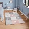 Dunelm Pink Stars, Hearts And Polka Dot Rug -kids bedding Shop 30680254
