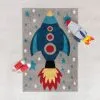 Dunelm Space Rocket Rug