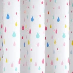 Dunelm Elements Rainbow White Cotton Thermal Blackout Eyelet Curtains -kids bedding Shop 30691891 alt02