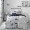 Dunelm Black Space Dinosaur Single Duvet Cover And Pillowcase Set -kids bedding Shop 30691908