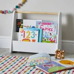 Dunelm Kid's Mini White Bookcase