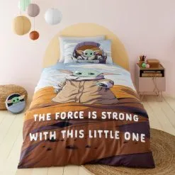 Star Wars Grogu™ 100% Cotton Duvet Cover And Pillowcase Set