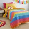 Elements Striped Pink Bedspread -kids bedding Shop 30715318