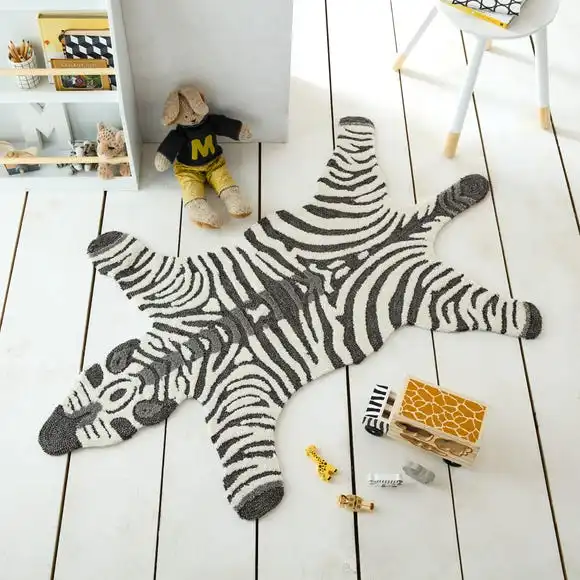 Dunelm Exclusive Zoe The Zebra 90cm X 150cm Rug 3 Dunelm Exclusive Zoe The Zebra 90cm X 150cm Rug