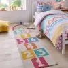 Dunelm Rainbow Hopscotch Runner -kids bedding Shop 30731475