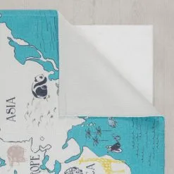 Dunelm My World Map Rug 12 Dunelm My World Map Rug -kids bedding Shop 30731478 alt04