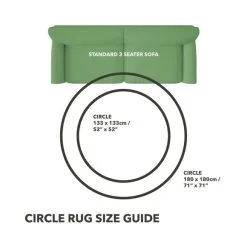 Dunelm Cotton Tassel Circle Rug -kids bedding Shop 30731718 alt09