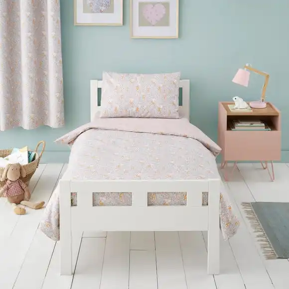 Dunelm Pink Ditsy Bunny Thermal Blackout Eyelet Curtains 6 Dunelm Pink Ditsy Bunny Thermal Blackout Eyelet Curtains - Image 4