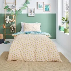Dunelm Rainforest Friends 100% Cotton Duvet Cover And Pillowcase Twin Pack Set -kids bedding Shop 30747306 alt04