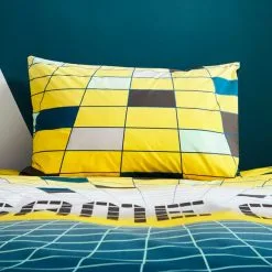 Dunelm Game On Duvet Cover And Pillowcase Set -kids bedding Shop 30747308 alt02