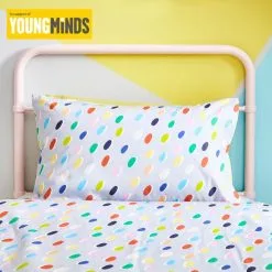 Dunelm Young Minds Keep Active 100% Cotton Duvet Cover And Pillowcase Set -kids bedding Shop 30747314 alt03