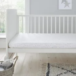 Dunelm Set Of 2 Spotted 100% Cotton Jersey Fitted Sheets -kids bedding Shop 30755621 alt02