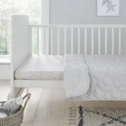 Dunelm Set Of 2 Spotted 100% Cotton Jersey Fitted Sheets -kids bedding Shop 30755621 alt03