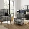 Dunelm Oswald Check Kid's Chair -kids bedding Shop 30766626