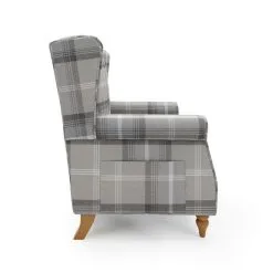 Dunelm Oswald Check Kid's Chair -kids bedding Shop 30766626 alt03