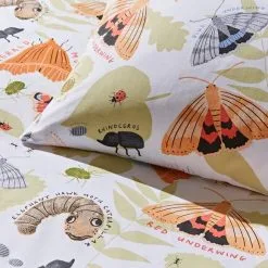 Natural History Museum Mini Beasts 100% Cotton Duvet Cover And Pillowcase Set 12 Natural History Museum Mini Beasts 100% Cotton Duvet Cover And Pillowcase Set -kids bedding Shop 30768172 alt04