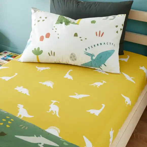 Dunelm Dino Pack Of 2 Fitted Sheets 4 Dunelm Dino Pack Of 2 Fitted Sheets - Image 2