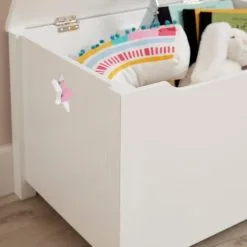 Dunelm Kid's Star Cut Out Toy Chest -kids bedding Shop 30769898 alt02