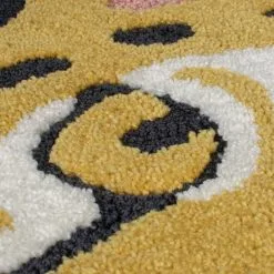 Dunelm Rory Leopard Face Rug -kids bedding Shop 30770339 alt02