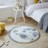 Dunelm Mylo Moon Faux Fur Rug -kids bedding Shop 30773011