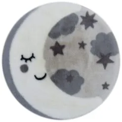 Dunelm Mylo Moon Faux Fur Rug -kids bedding Shop 30773011 alt01