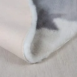 Dunelm Mylo Moon Faux Fur Rug -kids bedding Shop 30773011 alt04