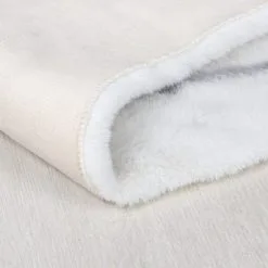 Dunelm Angel Wings Faux Fur Rug -kids bedding Shop 30773012 alt04