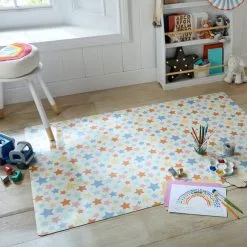 Dunelm PractiMat Allegra Stars Vinyl Mat