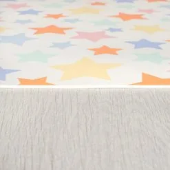 Dunelm PractiMat Allegra Stars Vinyl Mat -kids bedding Shop 30775857 alt03
