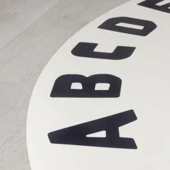 Dunelm PractiMat Alphabet Vinyl Kid's Mat -kids bedding Shop 30775858 alt02