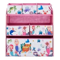 Petit Pascal Kid's Mermaid 3 Tier Storage Organiser -kids bedding Shop 30777564 alt03