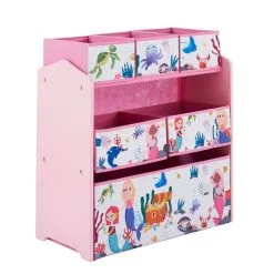 Petit Pascal Kid's Mermaid 3 Tier Storage Organiser -kids bedding Shop 30777564 alt04