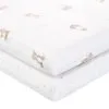 Dunelm Pack Of 2 Baby Bears Cotton Fitted Sheets -kids bedding Shop 30792039
