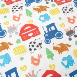 Dunelm Farmyard Blue Duvet Cover And Pillowcase Set -kids bedding Shop 30792041 alt05