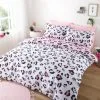Dunelm Pack Of 2 Leopard Duvet Cover And Pillowcase Set -kids bedding Shop 30792076