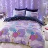 Dunelm Lilac Space Duvet Cover And Pillowcase Set -kids bedding Shop 30792078