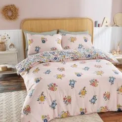 Dunelm Vintage Floral Duvet Cover And Pillowcase Set -kids bedding Shop 30792080 alt01